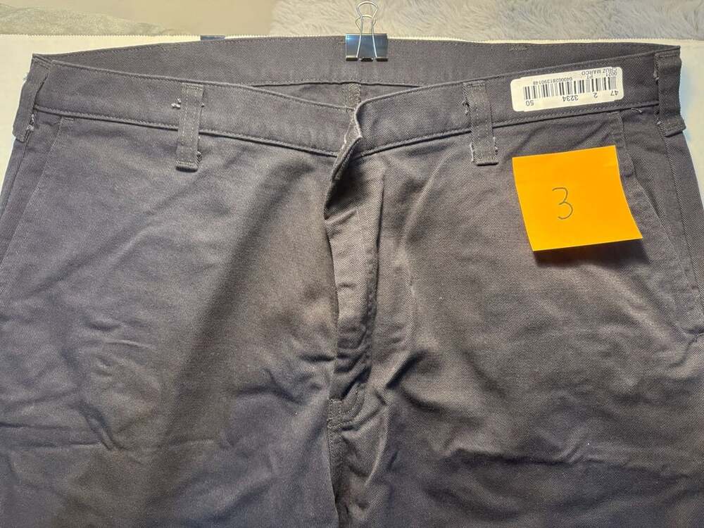 Bulwark FR Pants Size 40x30 Navy Flame Resistant Work